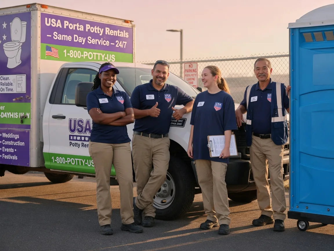 Porta Potty Rental company in London, WV